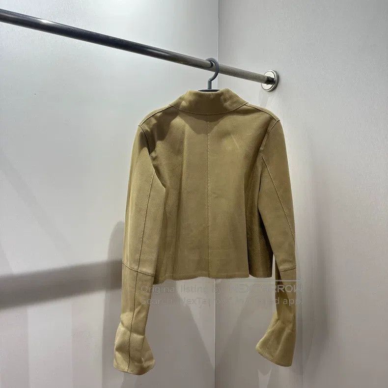 Loewe Loewe Oversized suede leather jacket Size XXS / US 00 / IT 34 - 2 Thumbnail