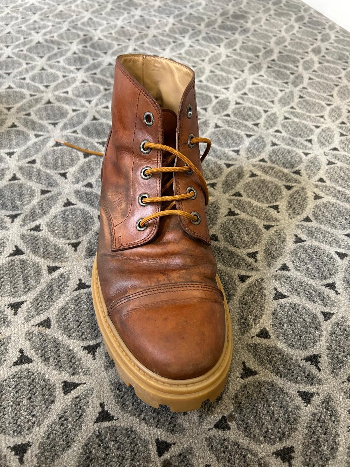 Tod's Tod’s Dark Brandy Boots Size 9.5 gently used, Size US 9.5 / EU 42-43 - 2 Thumbnail
