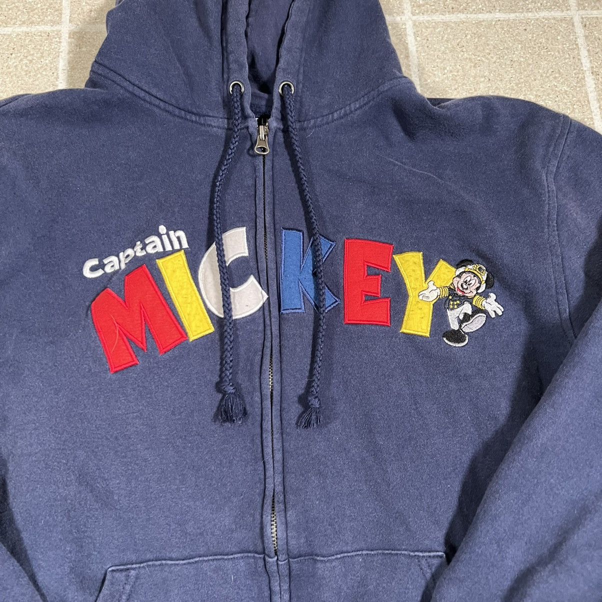 Disney DisneyCruise Line Sweatshirt Full Zip Hoodie Mickey Mouse Size US M / EU 48-50 / 2 - 2 Thumbnail