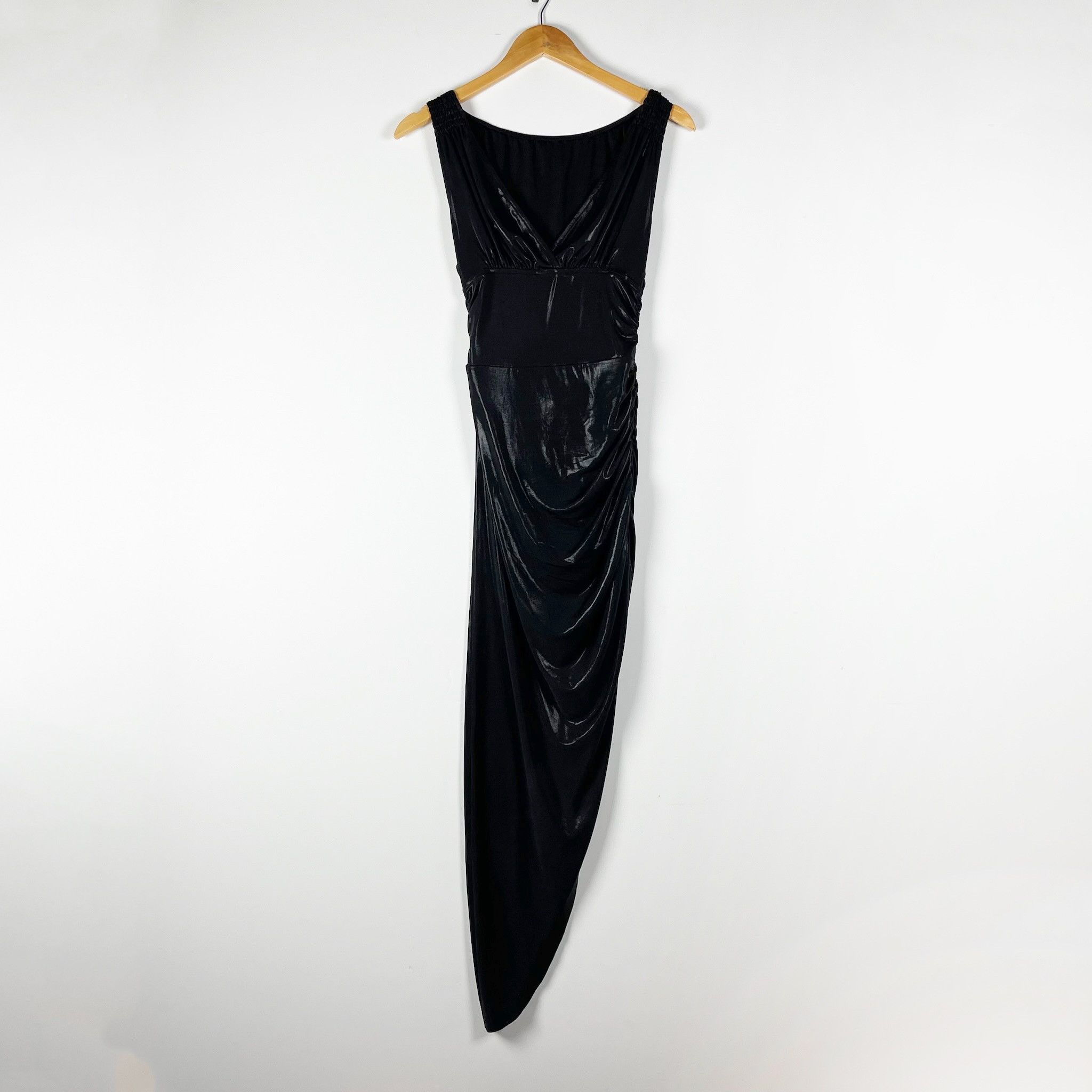 Norma Kamali Norma Kamali Tara Bodycon Side Drape Size S / US 4 / IT 40 - 1 Thumbnail