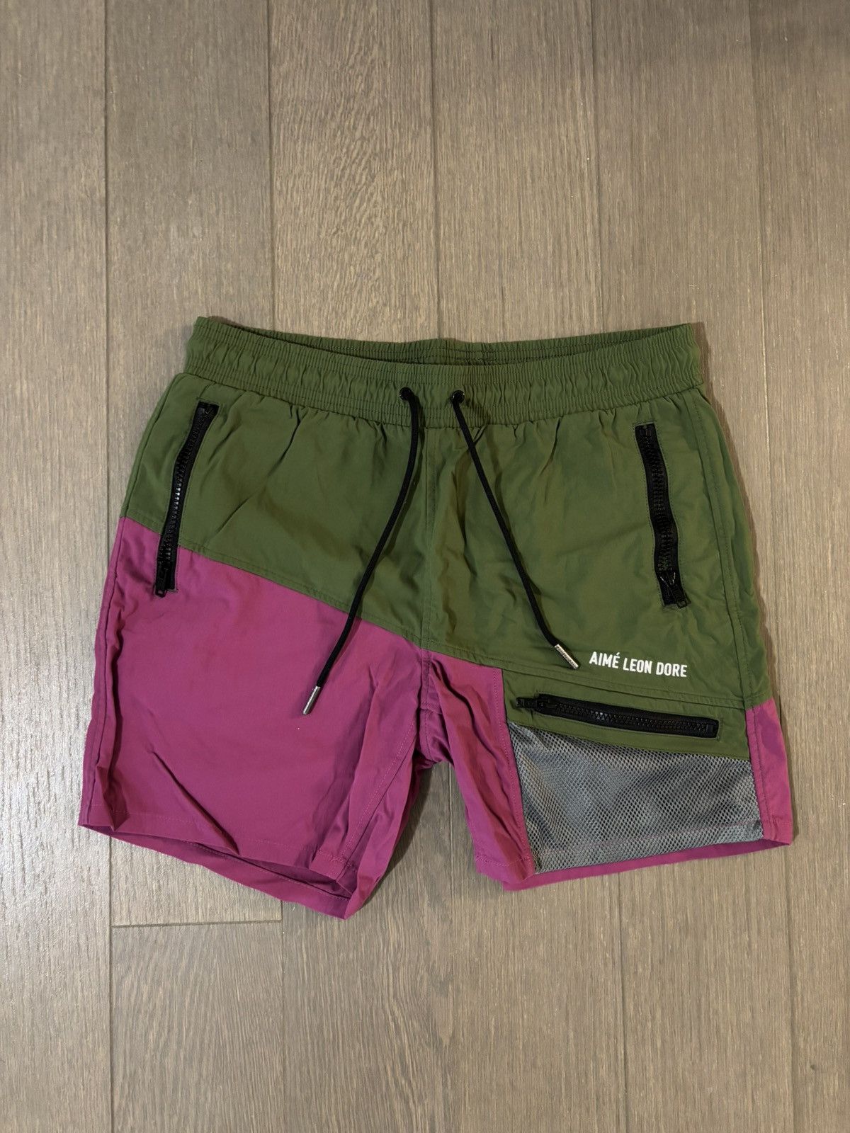Aime Leon Dore Color Blocked Hiking Shorts Small S/S 19