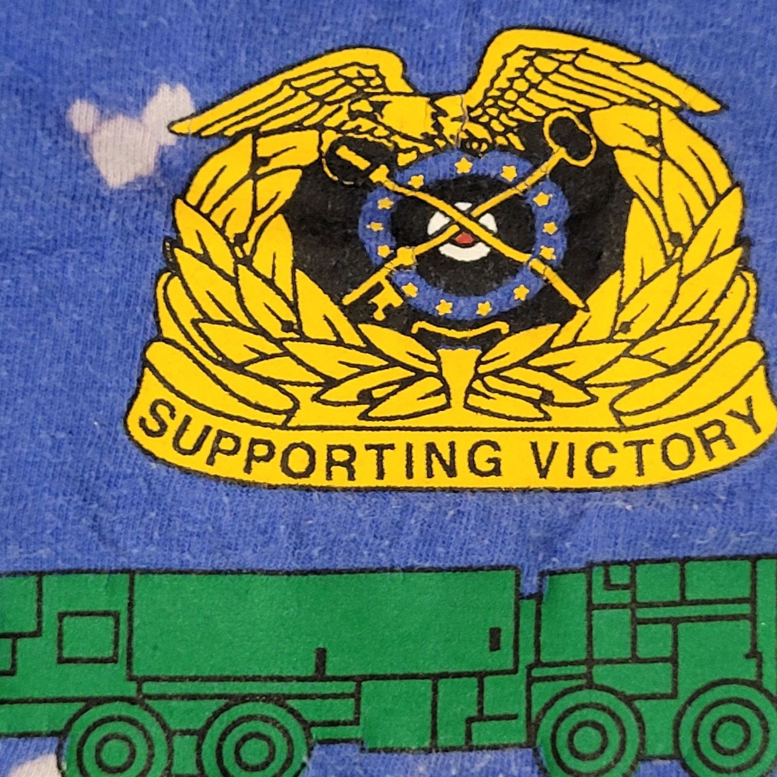 Vintage Vintage GSAB Enforces Battalion Bleached Shirt L 22x24 Crop Size US L / EU 52-54 / 3 - 9 Thumbnail