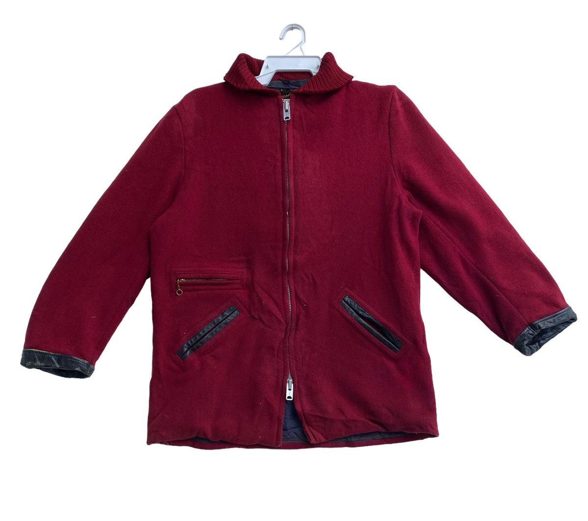 Vintage Vtg 60s Marguarts Sportswear wool quilted lined jacket Size US M / EU 48-50 / 2 - 1 Thumbnail