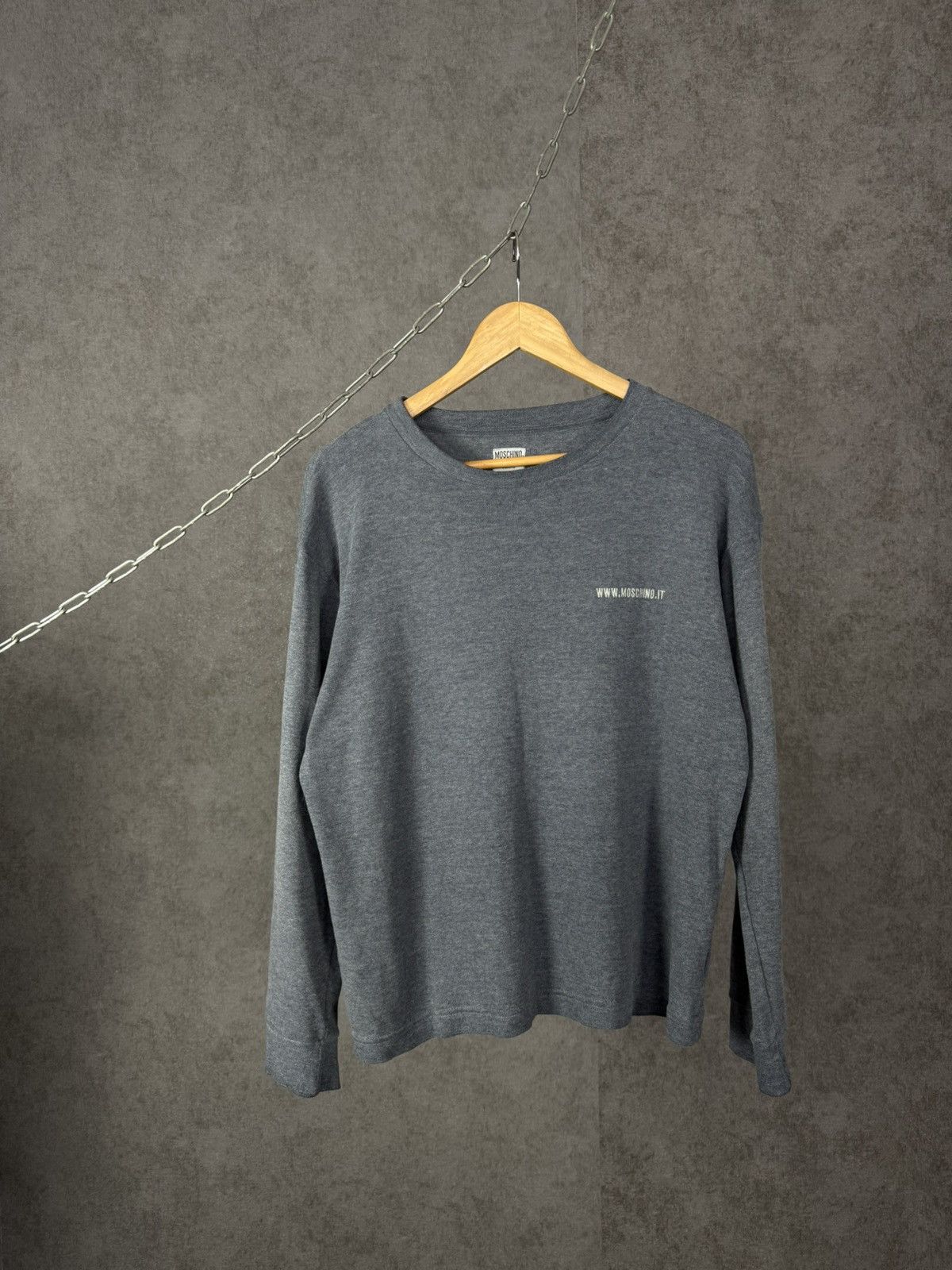 Moschino × Vintage Moschino Jeans vintage designer luxury longsleeve Size US S / EU 44-46 / 1 - 1 Thumbnail