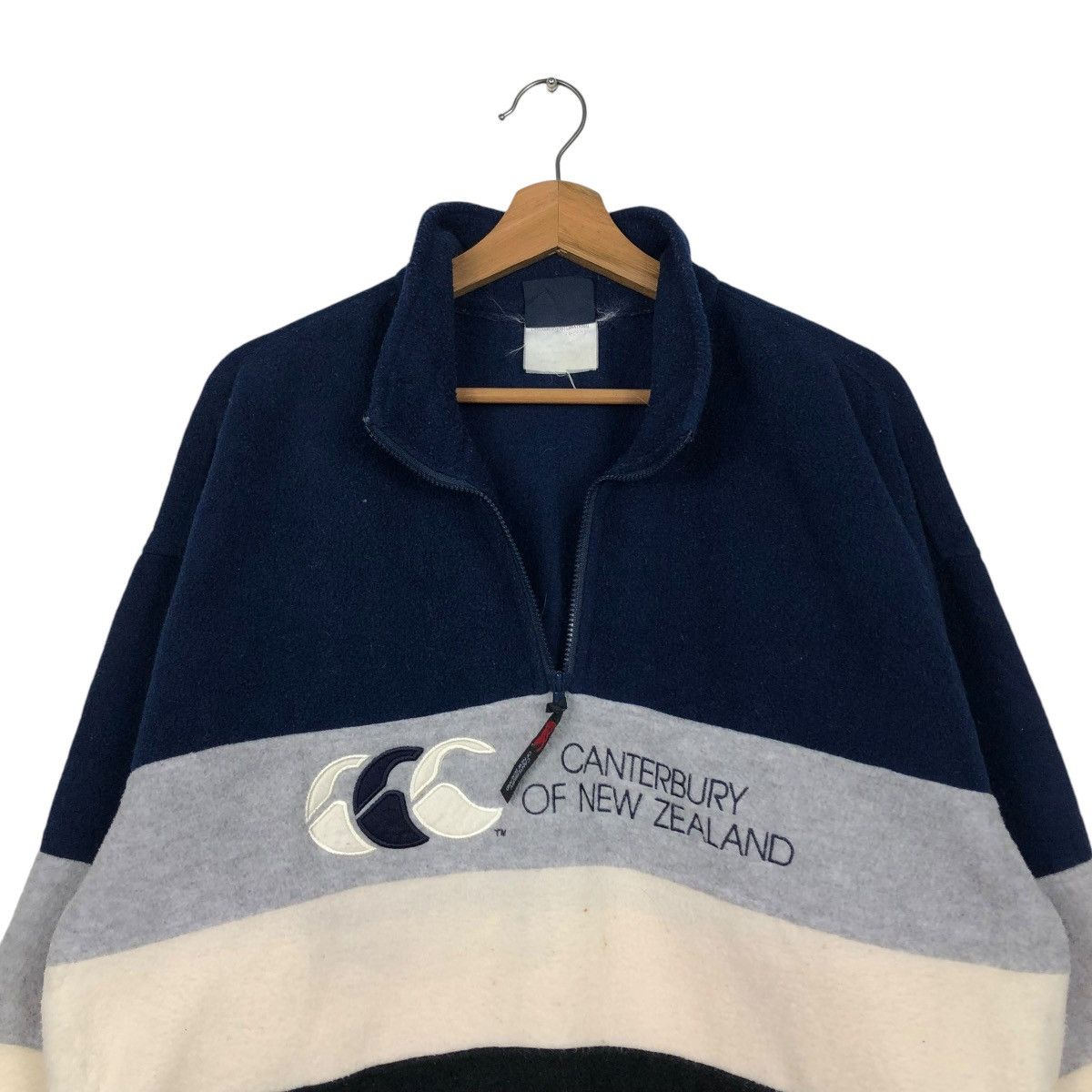 Canterbury of New Zealand 🔥VINTAGE SWEATSHIRT HALF ZIPPER CANTERBURY OF NEW ZEALAND Size US M / EU 48-50 / 2 - 14 Thumbnail