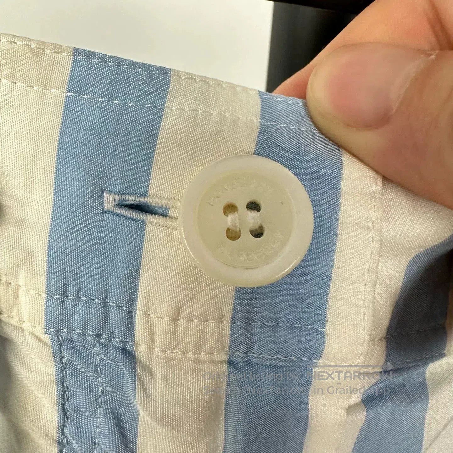 Burberry Burberry Classic Stripe Silk Wide. Size 37" - 5 Thumbnail
