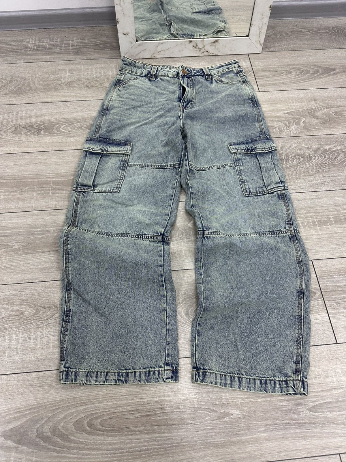 Hysteric Glamour Hysteric Glamour Vintage Baggy Cargo Loose Jeans Size US 30 / EU 46 - 3 Thumbnail