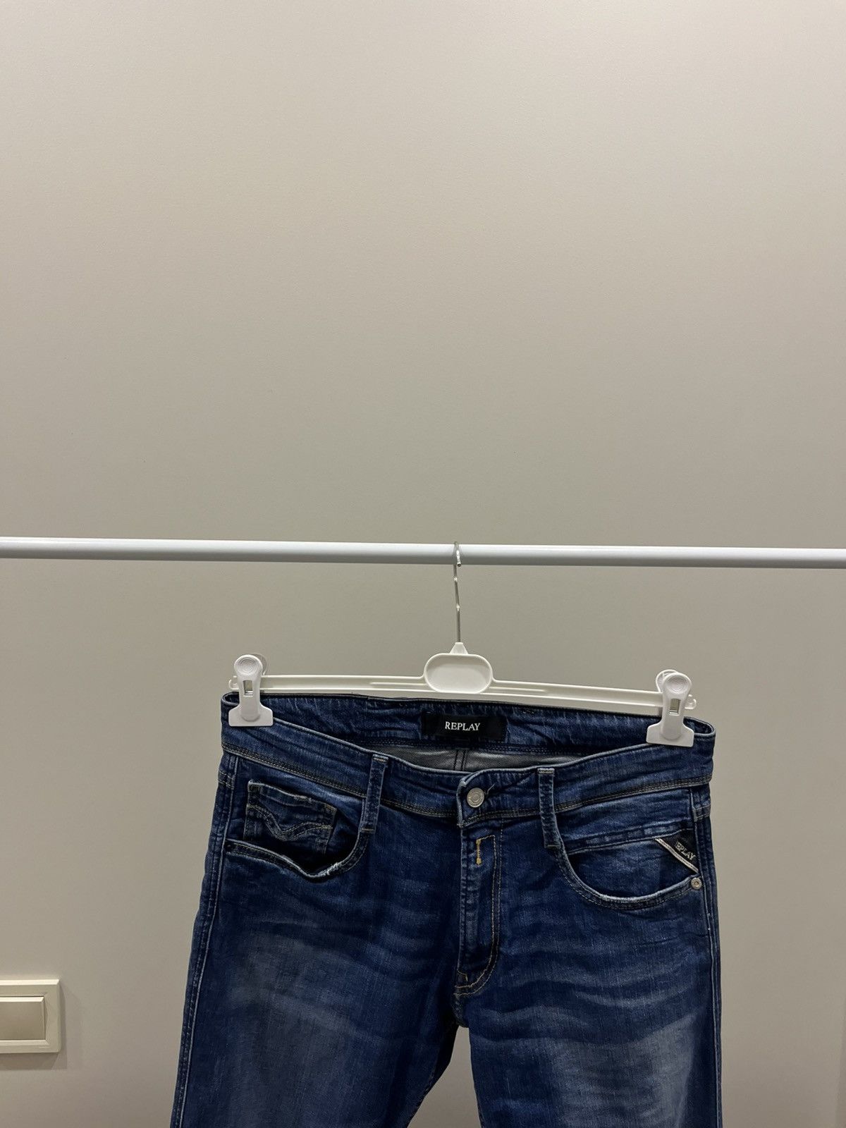 Replay Faded Blue Vintage Replay Jeans 32x32 Denim- JN3591 Size US 32 / EU 48 - 3 Thumbnail
