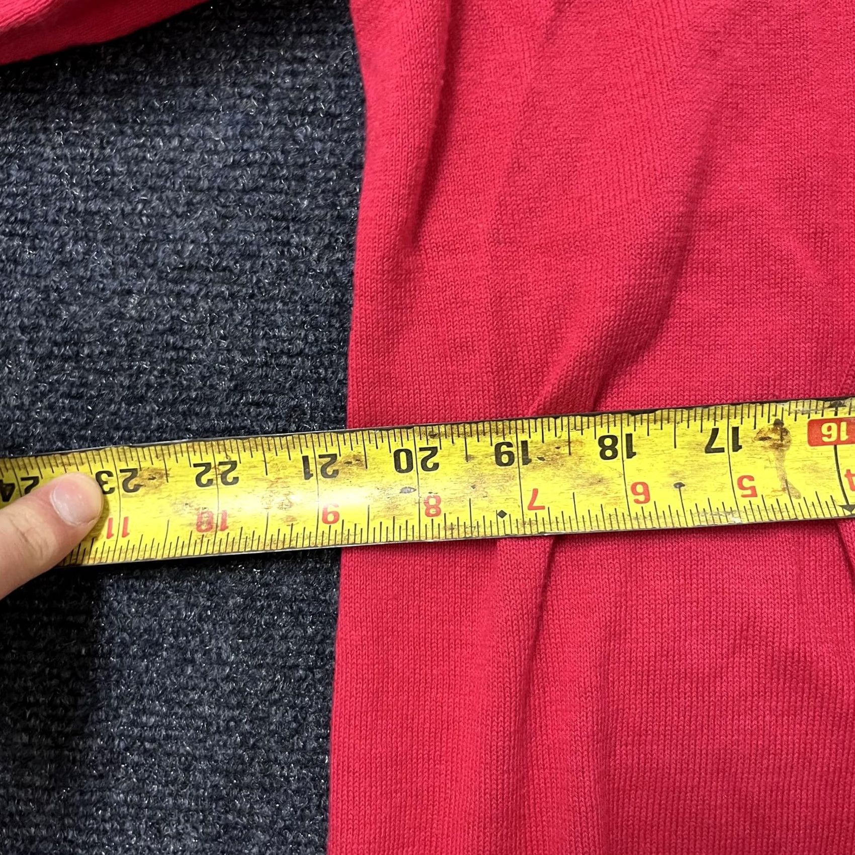 Banana Republic Banana Republic Sweater Mens XL Red Forever Crewneck Pullover Knit Lightweight Size US XL / EU 56 / 4 - 4 Thumbnail