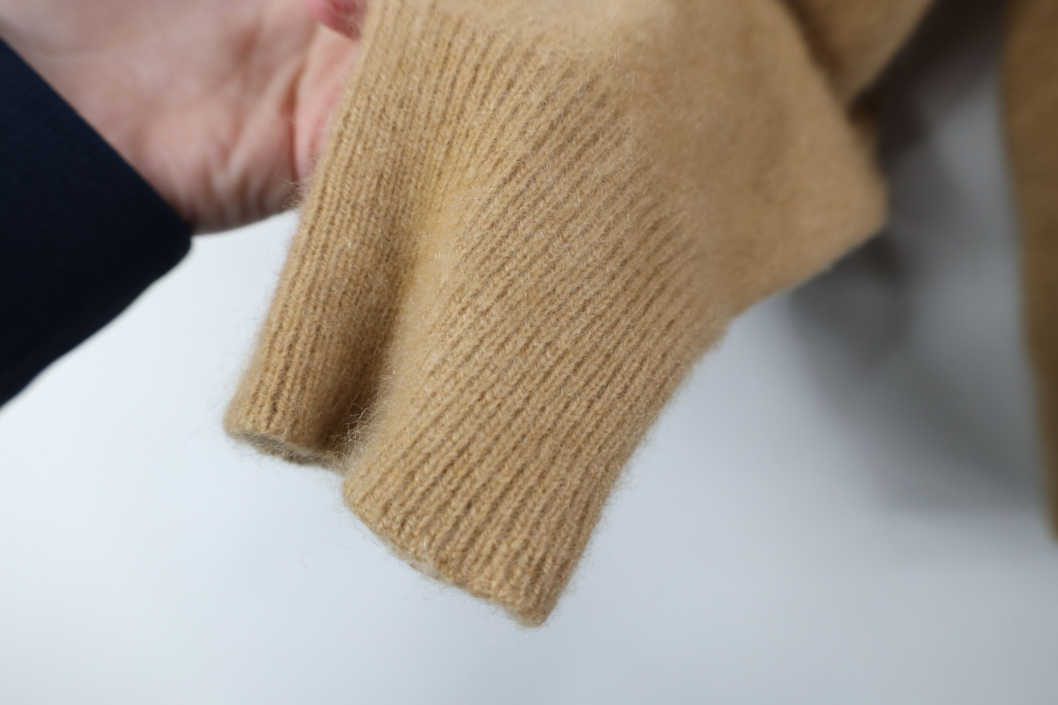Vintage Vintage 90s Streetwear Ply Cashmere Knit V-Neck Sweater Size M / US 6-8 / IT 42-44 - 7 Thumbnail