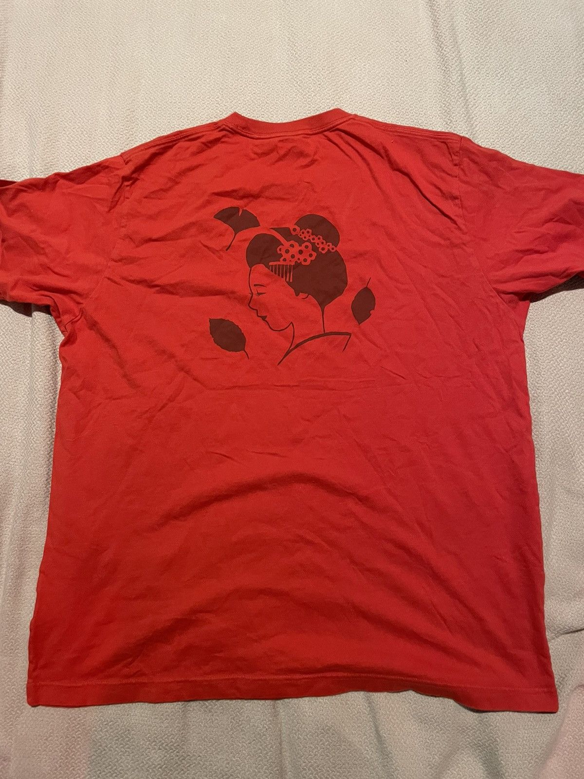 Uniqlo Uniqlo Red TShirt Size US XL / EU 56 / 4 - 2 Thumbnail