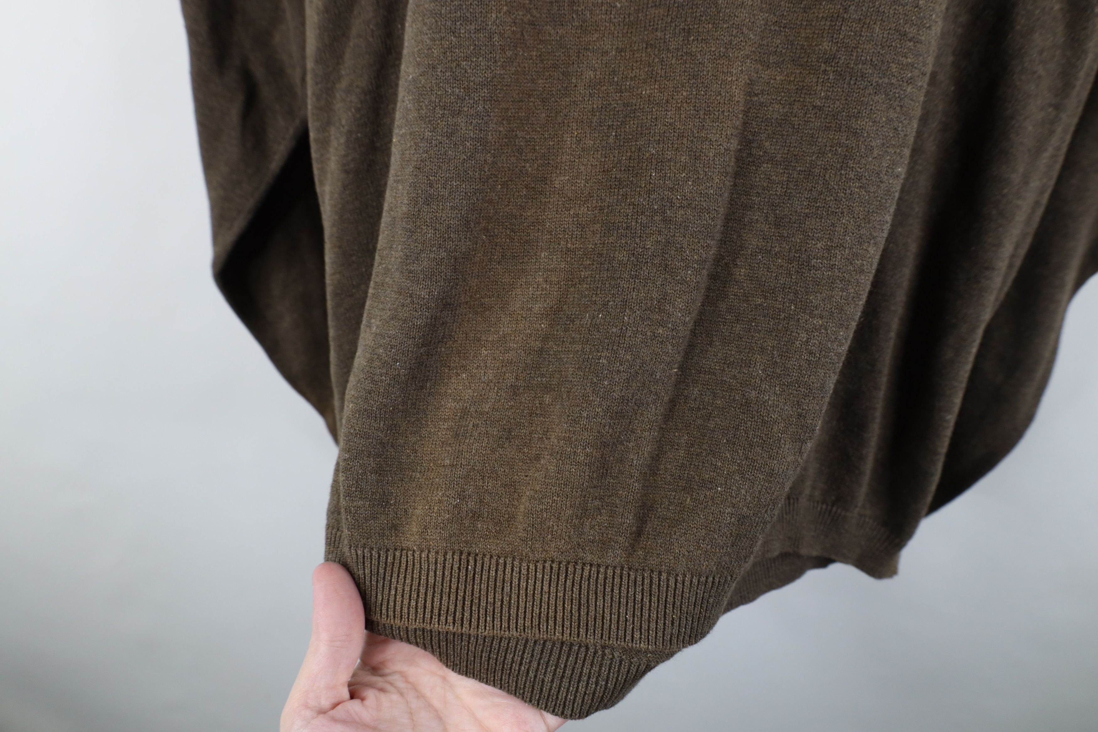 Vintage Vintage 90s Streetwear Lightweight Knit Turtleneck Sweater Size US XXL / EU 58 / 5 - 11 Thumbnail