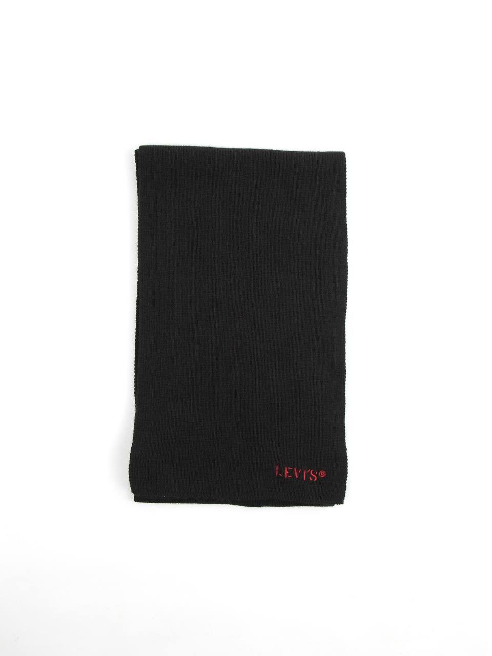 Levi's LEVI'S Knitted black scarf with wool Size ONE SIZE - 1 Thumbnail