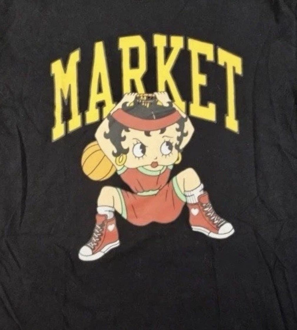 Market Market Betty Boop Black T-shirt size M Basketball Dunk Size M / US 6-8 / IT 42-44 - 5 Thumbnail