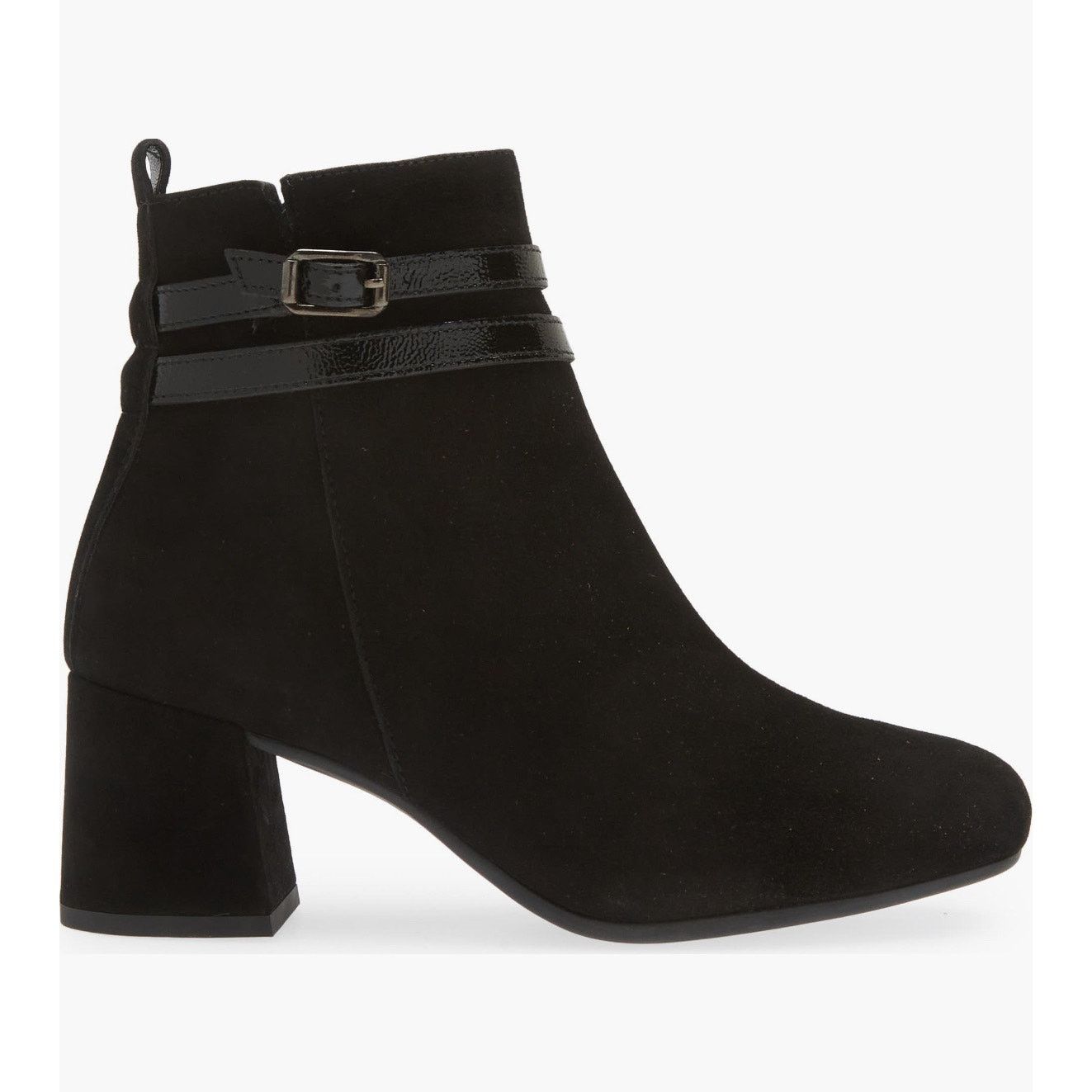 Other Paul Green Sydney Buckle Bootie In Black Suede Combo AU6.5 Size US 9 / IT 39 - 1 Thumbnail