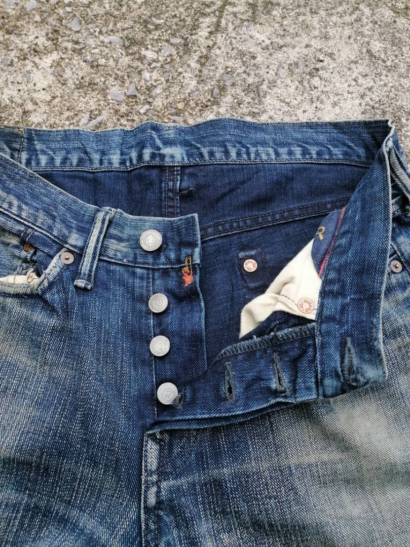 45rpm 45rpm Made In Japan Straight Cut Denim Jeans Size US 29 - 7 Thumbnail