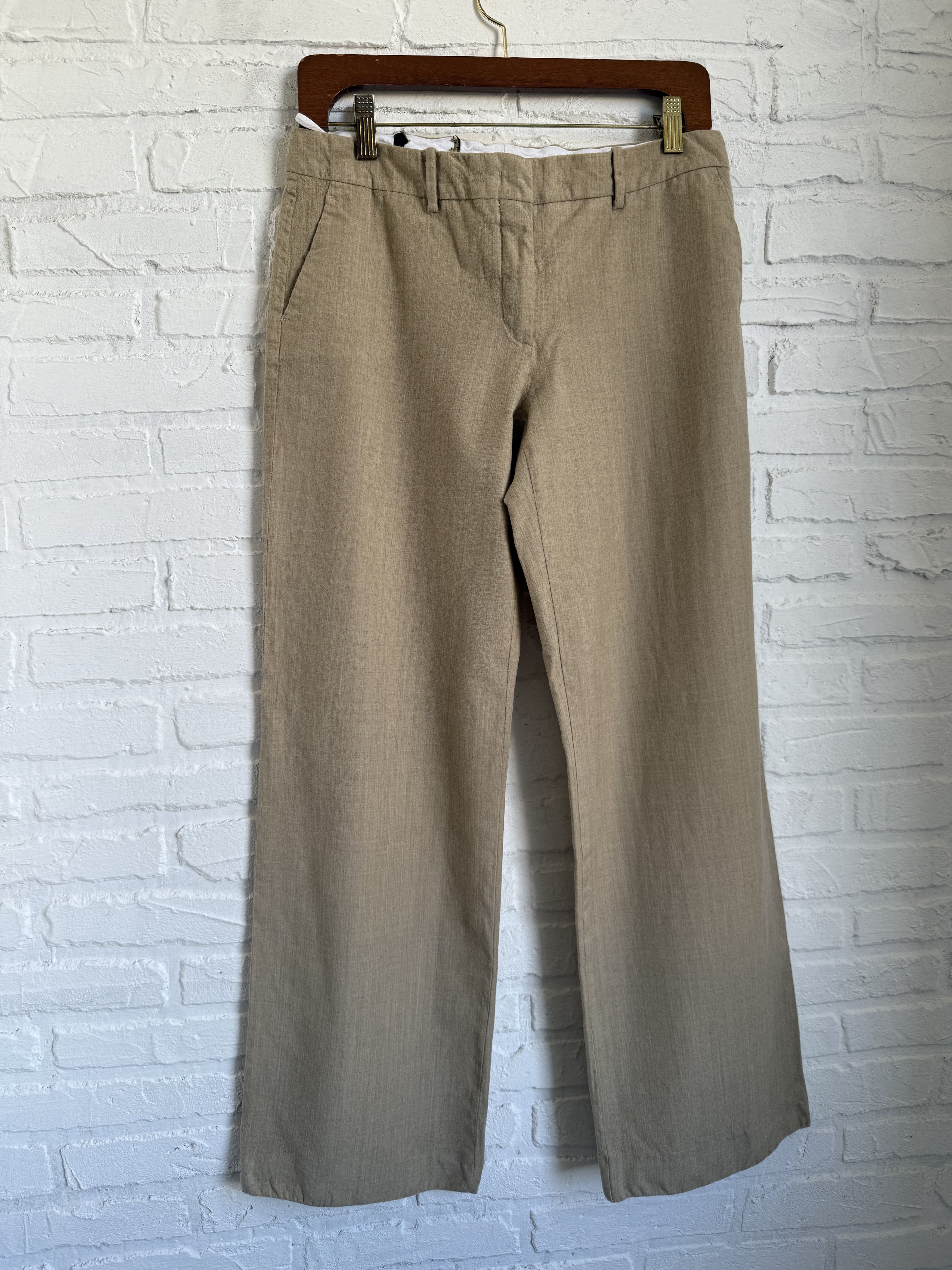 Loro Piana Loro Piana wool trousers beige Size 30" / US 8 / IT 44 - 1 Thumbnail