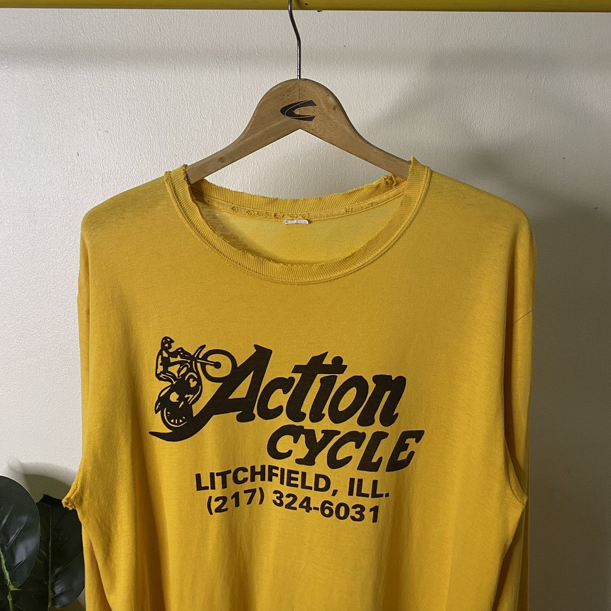 Fox Racing × Vintage Vintage 2000s Action Cycle Motorcross Scrambler Racing Tee Size US M / EU 48-50 / 2 - 2 Thumbnail