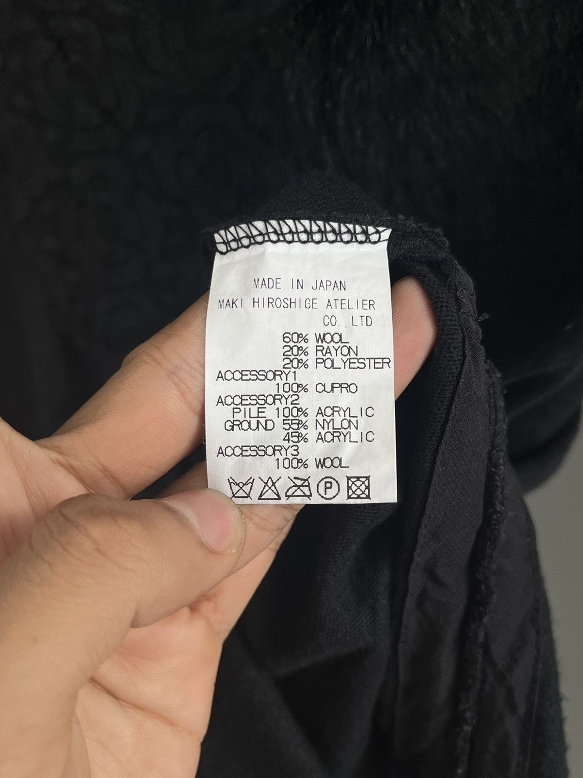Issey Miyake GOMME HOMME BY YOHJI YAMAMOTO MAKI HIROSHIGE JAPANESE FUR Size US M / EU 48-50 / 2 - 11 Thumbnail