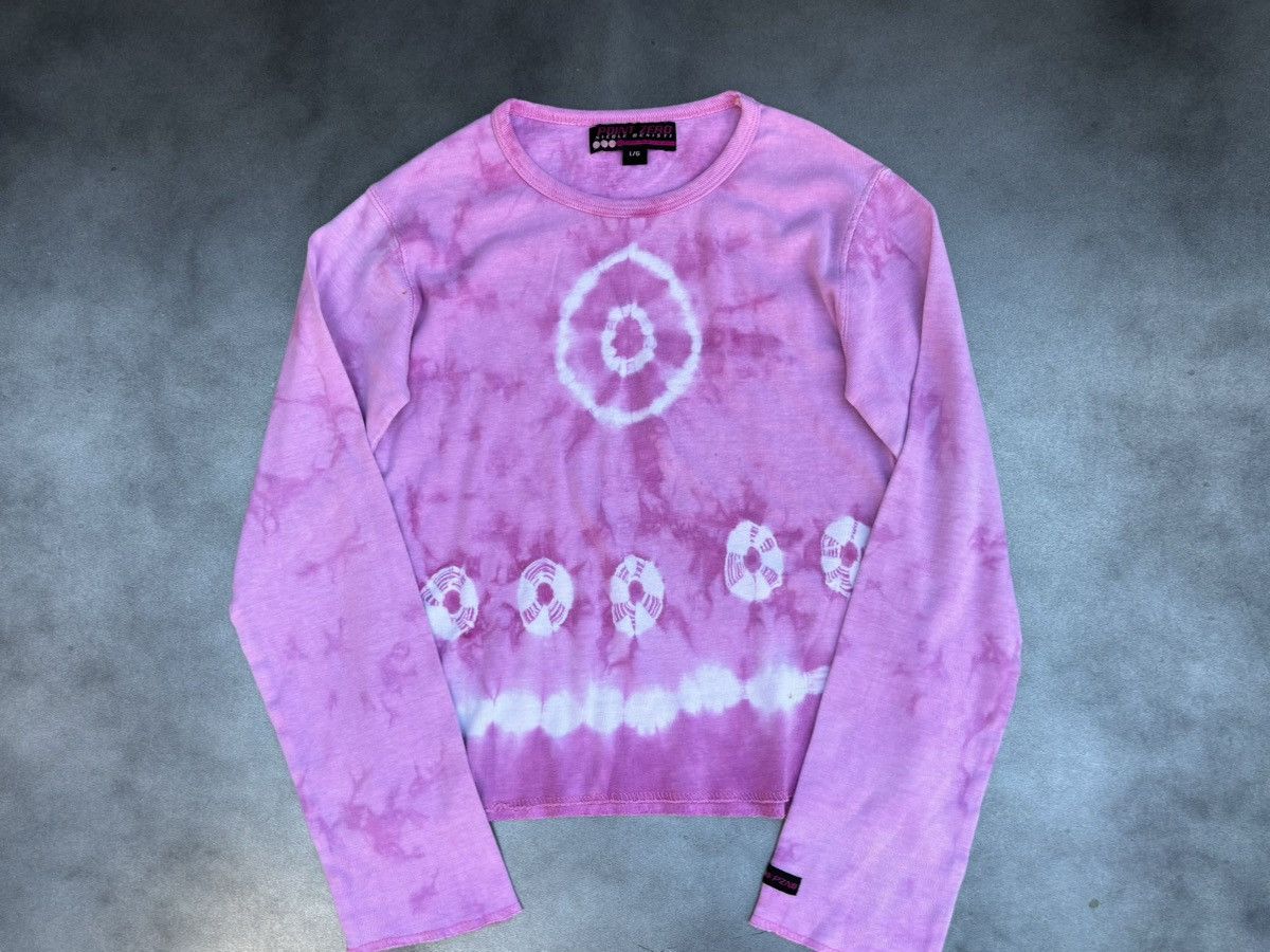 Other × Point Zero × Vintage Y2K Vintage Point Zero x Nicole Benisti Longsleeve Tie Dye Size XS / US 0-2 / IT 36-38 - 9 Thumbnail