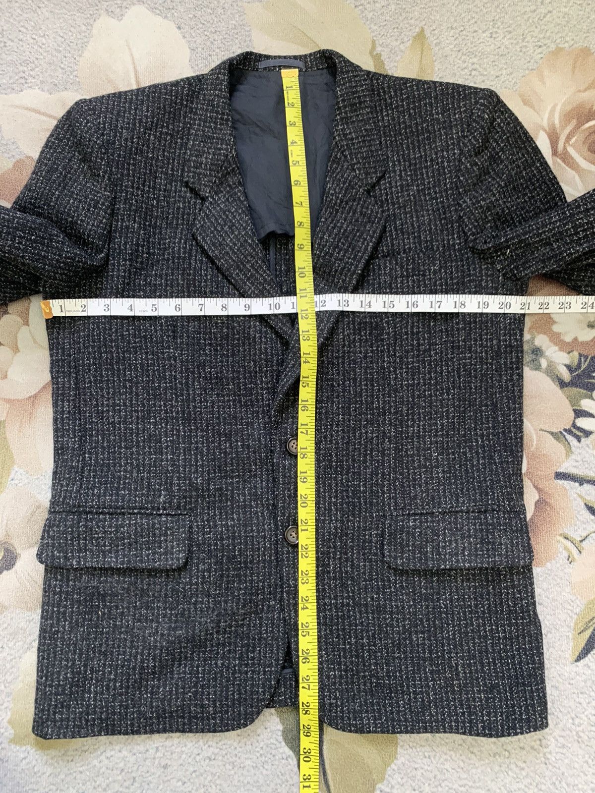 Comme des Garcons Vtg HOMME CDG Comme des Garcons Wool Jacket Size US S / EU 44-46 / 1 - 10 Thumbnail