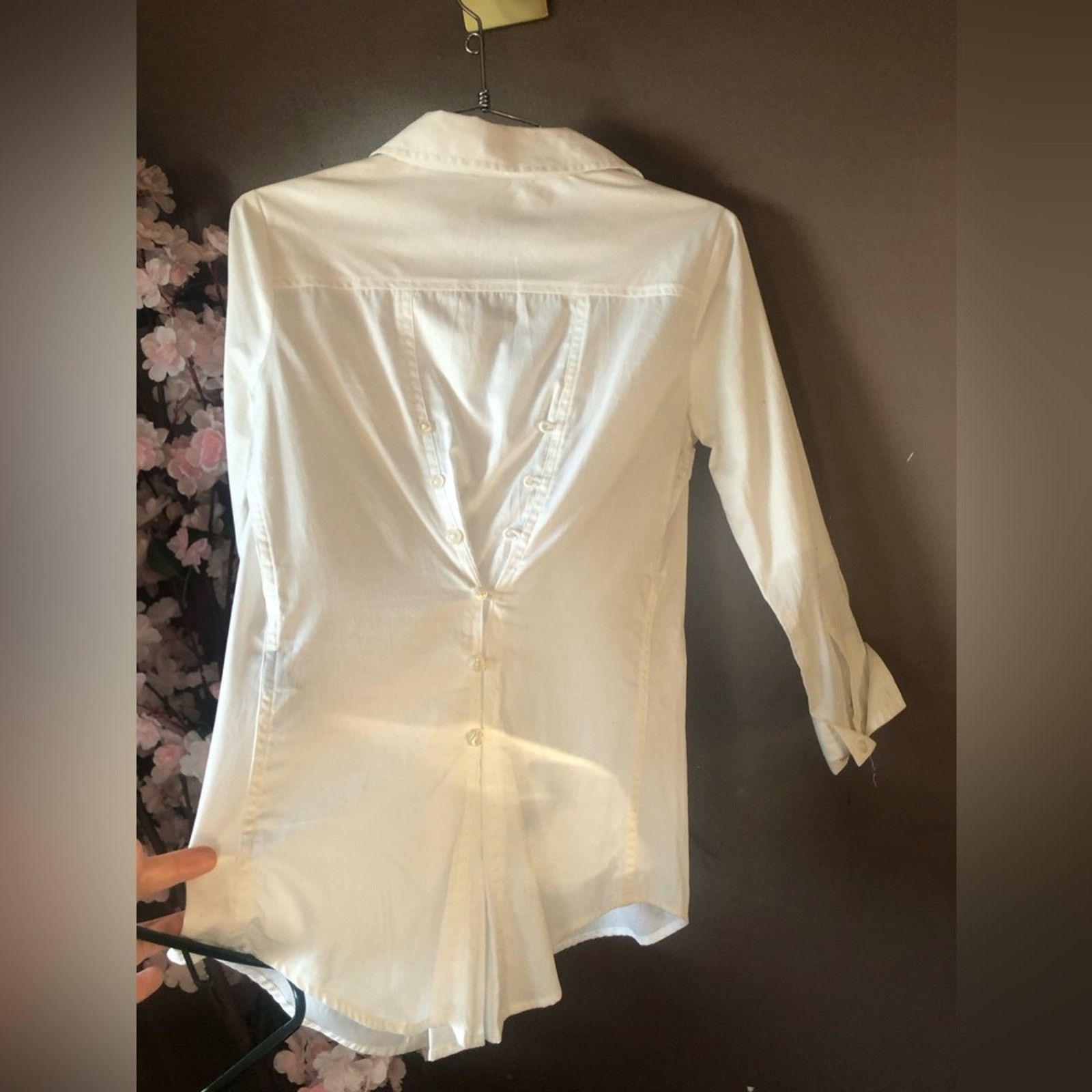 Elizabeth and James White top shirt blouse button down Elizabeth and James Size XS / US 0-2 / IT 36-38 - 4 Thumbnail