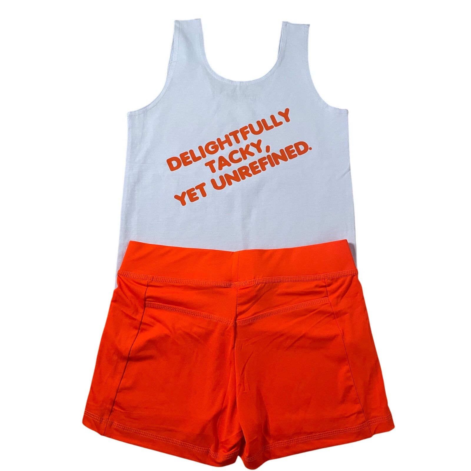 Other New Hooters Uniform Tank Shorts Pouch Tag Socks hose Medium Size M / US 6-8 / IT 42-44 - 4 Thumbnail