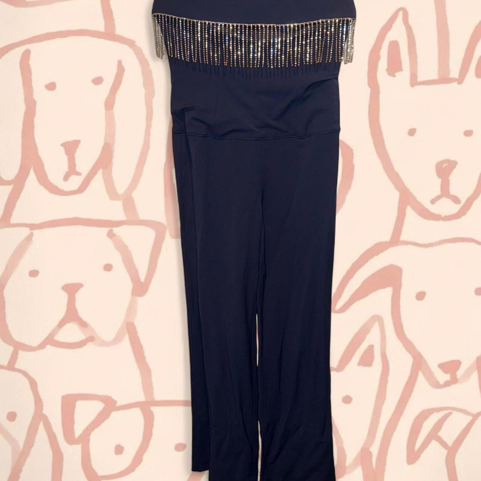Camila Coelho Indigo Jumpsuit