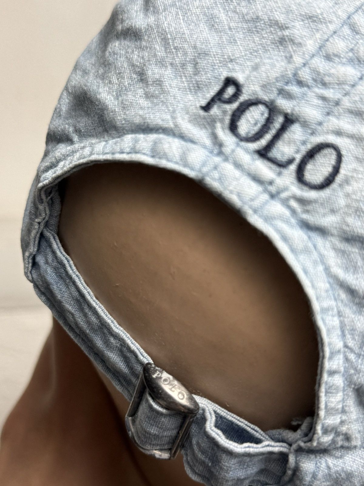 Polo Ralph Lauren Polo Ralph Lauren Denim Cap Size ONE SIZE - 4 Thumbnail