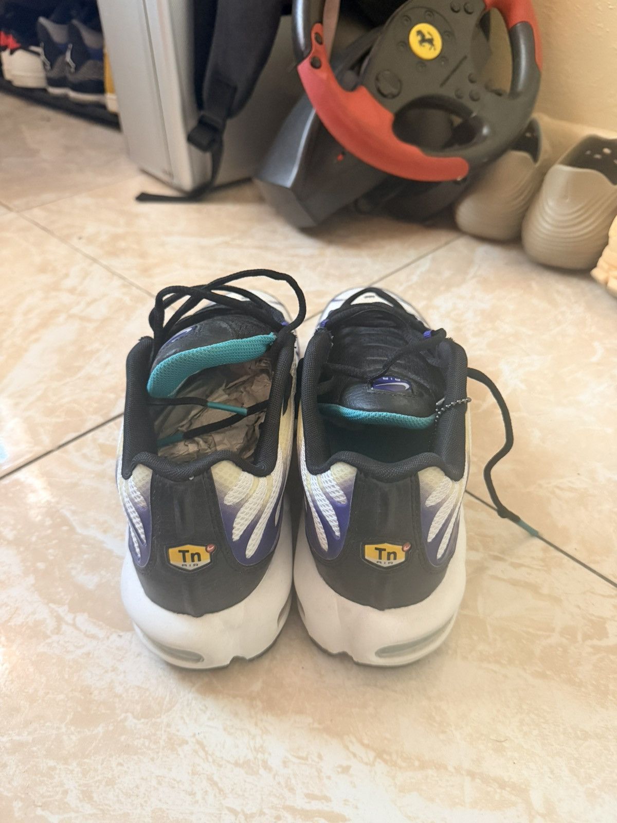 Nike Nike Air Max Plus “Purple and White” Size US 9 / EU 42 - 4 Thumbnail