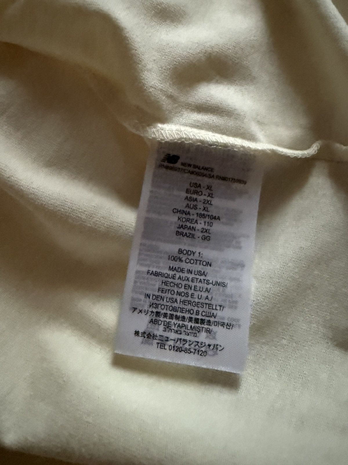 New Balance Marathon Tee Size US XL / EU 56 / 4 - 3 Thumbnail