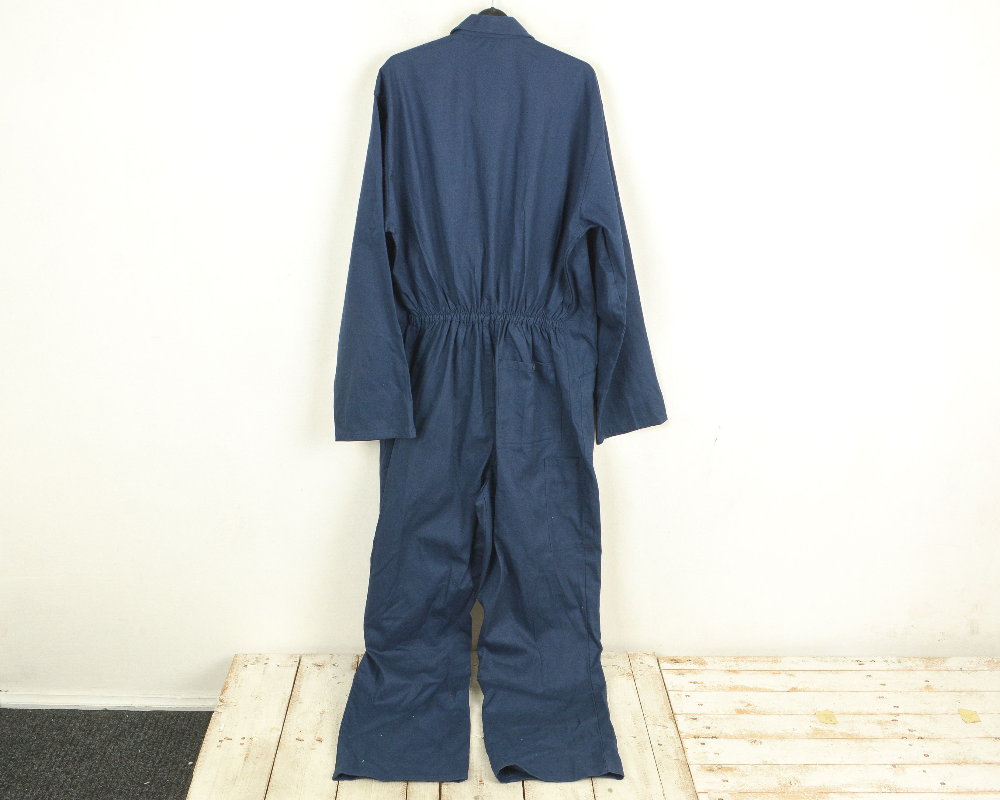 Vintage TUTA 2XL Work Overalls Boilersuit Chore Utility Jumpsuit Size US 40 / EU 56 - 4 Thumbnail