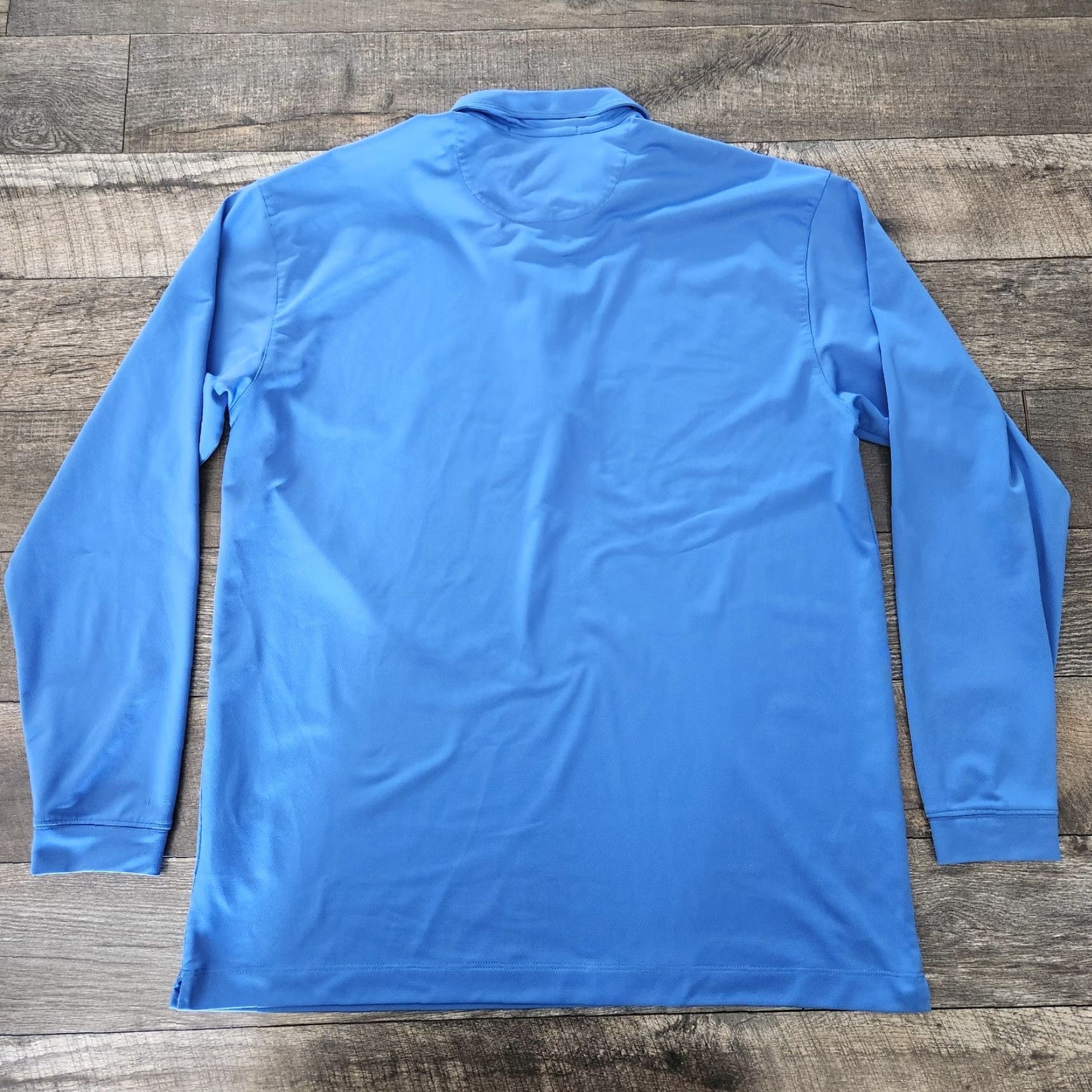 Nike VINTAGE Nike Tiger Woods 1/4 Zip Pullover Mens Large Blue Collared Performance Size US L / EU 52-54 / 3 - 7 Thumbnail