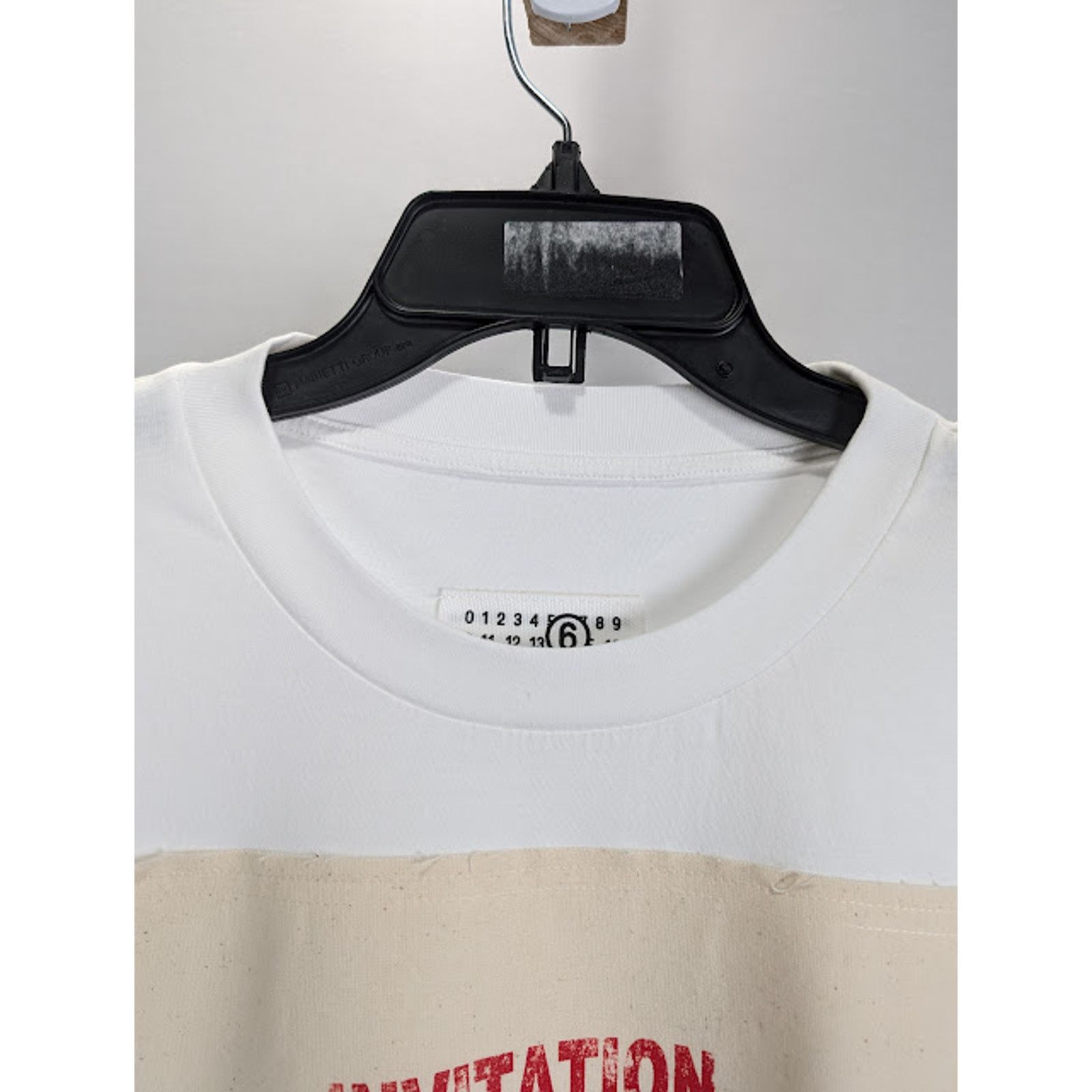 Maison Margiela o1rshd1 T-Shirt in White Size US S / EU 44-46 / 1 - 3 Thumbnail