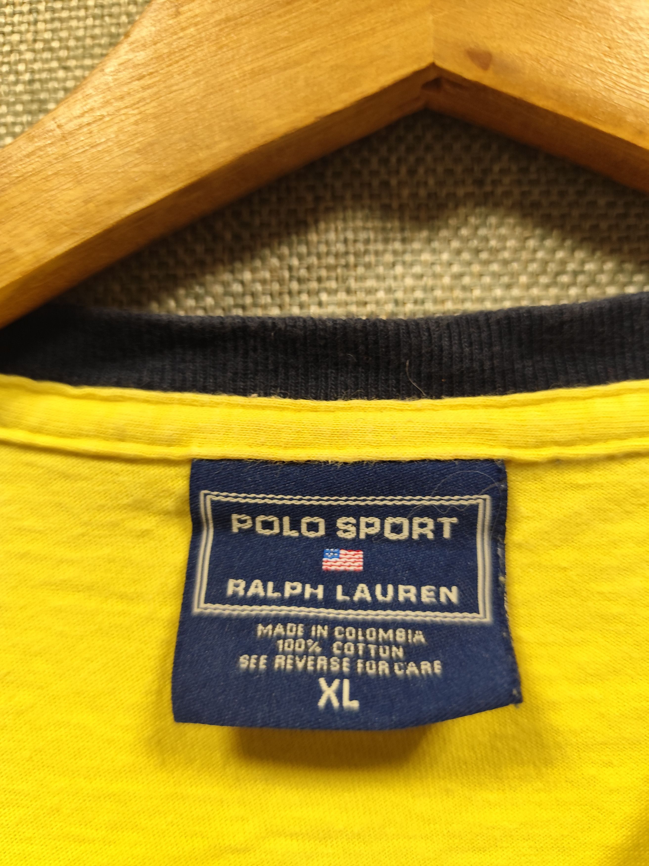 Polo Ralph Lauren × Ralph Lauren × Vintage Vintage t shirt polo ralph lauren spellout Size US M / EU 48-50 / 2 - 4 Thumbnail