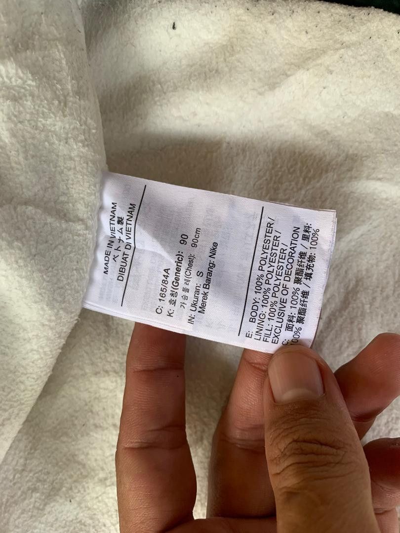Nike Nike Hoodie Zipper Jacket (Fleece inside) Size US S / EU 44-46 / 1 - 12 Thumbnail