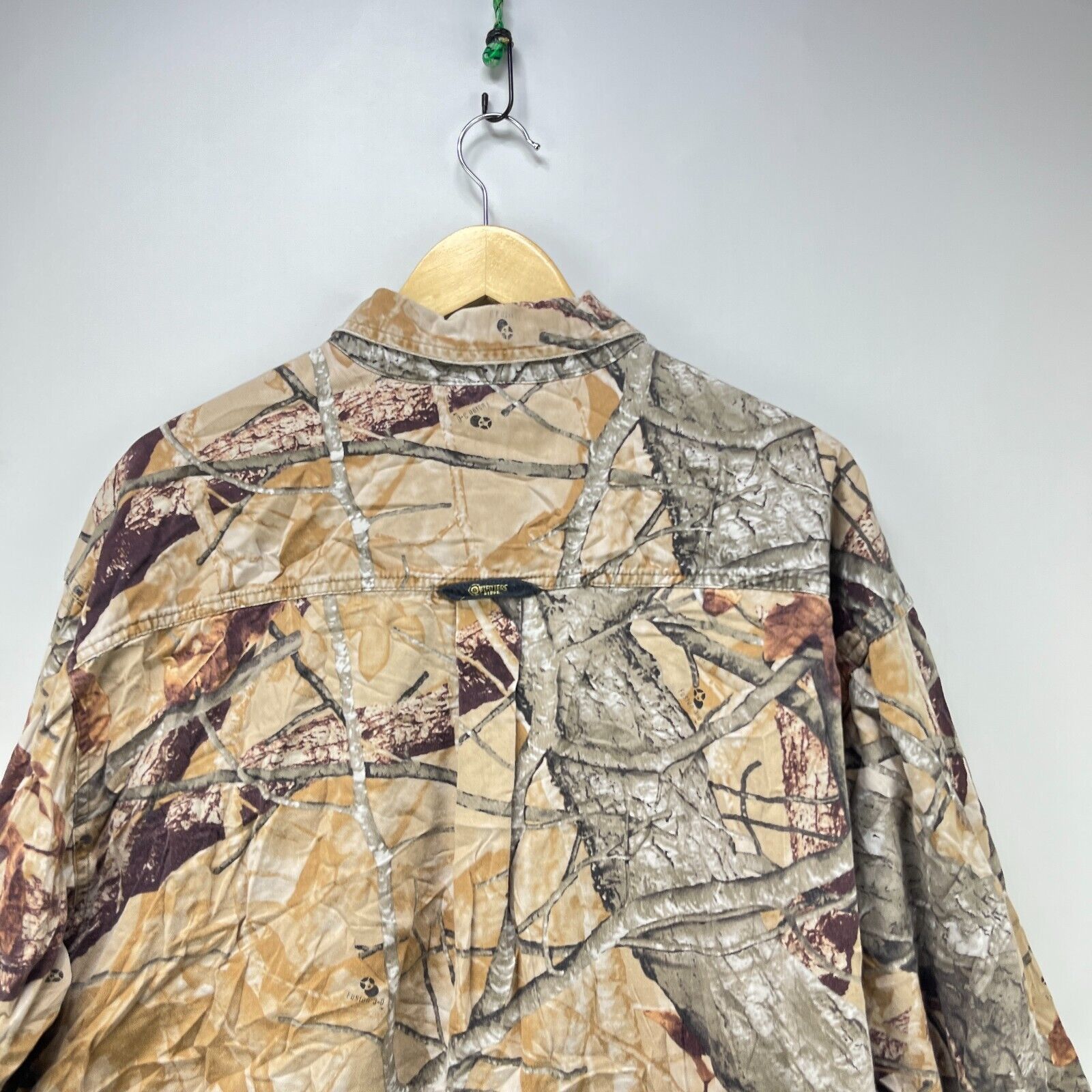 Vintage Vintage Camo Tree Button-Up Long Sleeve Shirt 2XL Size US XL / EU 56 / 4 - 9 Thumbnail
