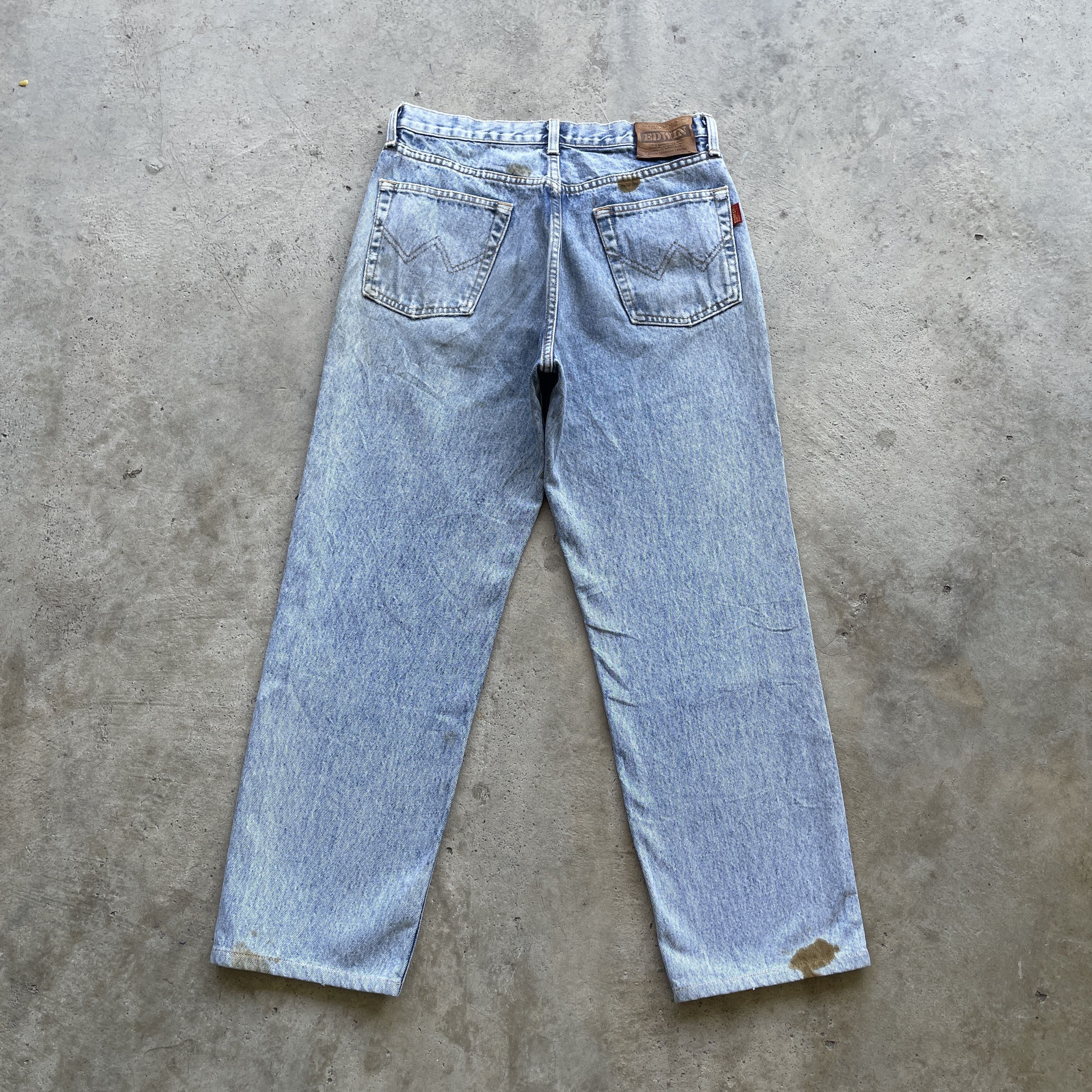 Edwin Vintage Edwin Made In USA Faded Denim Pants Jeans W32 Size US 32 / EU 48 - 14 Thumbnail