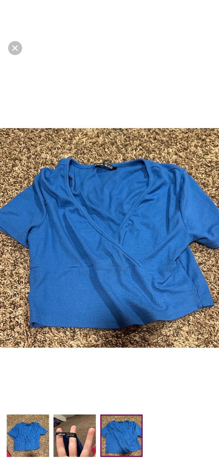 Other Blue crop Size S / US 4 / IT 40 - 3 Thumbnail