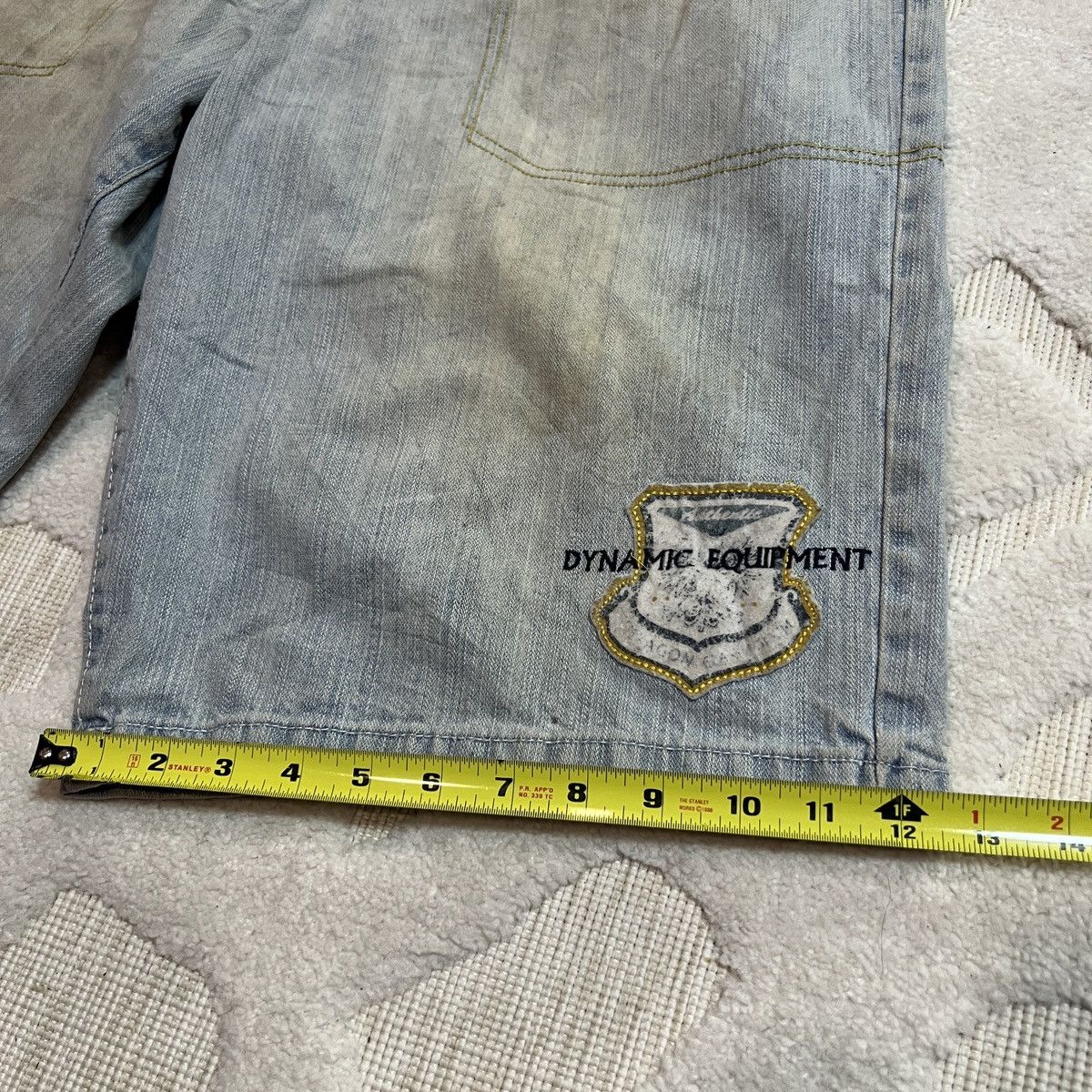 Southpole Southpole Shorts Baggy Vintage Y2K Jorts Size 36 Yellow Tab Size US 38 / EU 54 - 8 Thumbnail