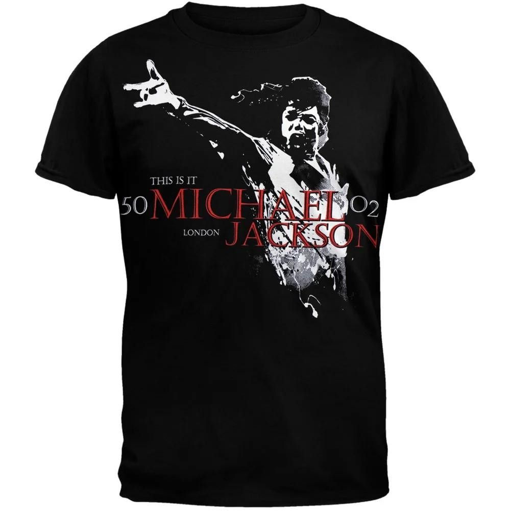 Designer Michael Jackson T-shirt This is It Shirt London 02 Merch Size US S / EU 44-46 / 1 - 1 Thumbnail
