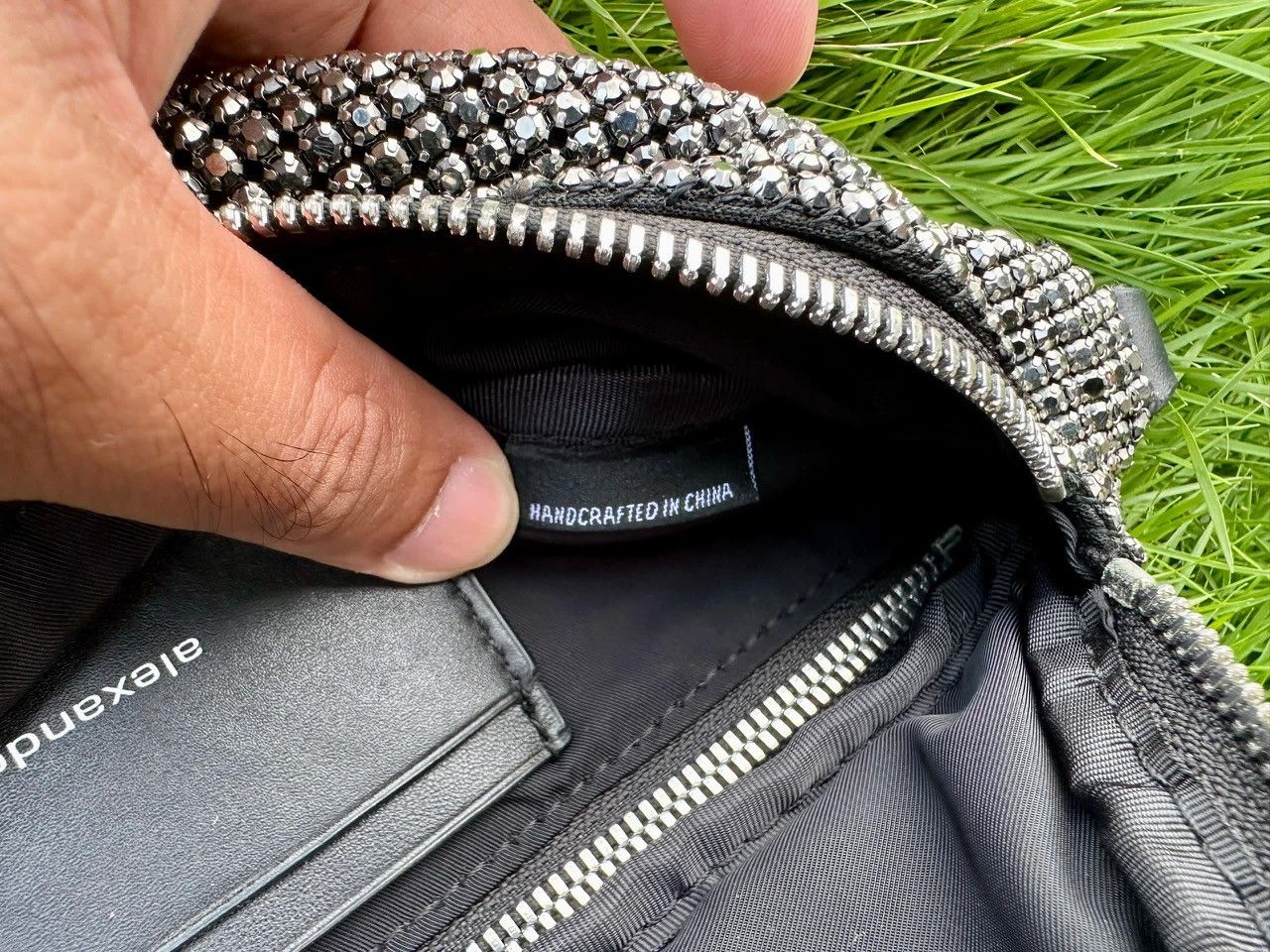 Alexander Wang Authentic Alexander Wang Attica Rhinestone Fanny Pack Size ONE SIZE - 10 Thumbnail
