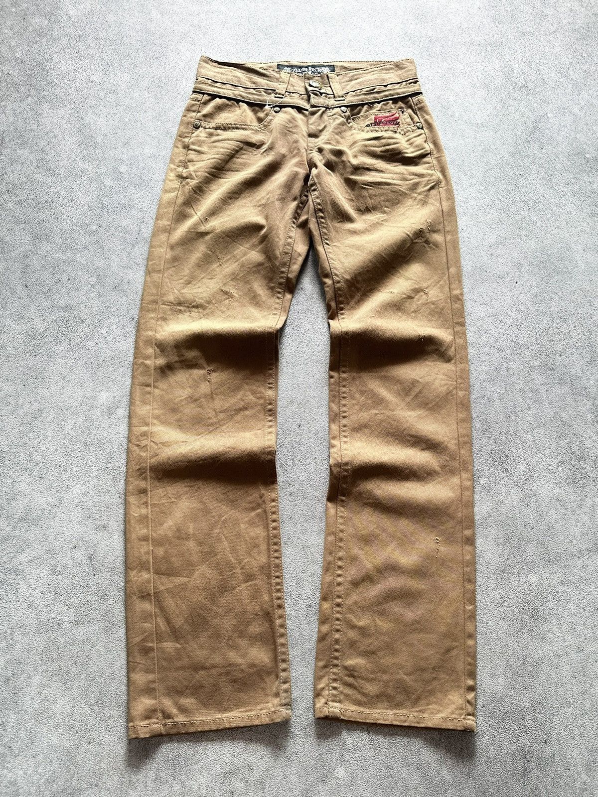Tornado Mart 90s Japanese Red Pepper If six was nine Avant Garde Pants Size US 29 - 2 Thumbnail