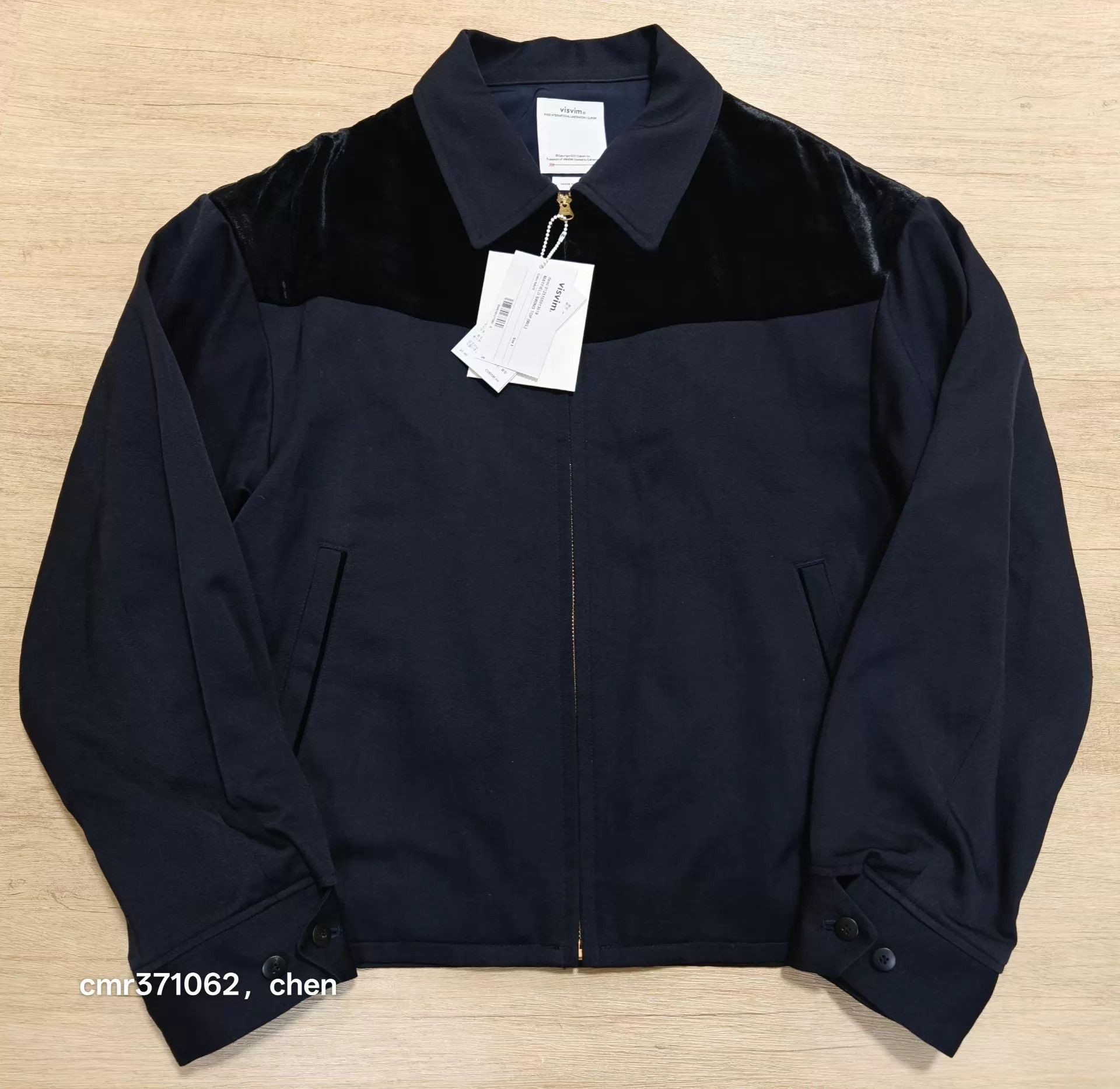 Visvim VISVIM 25SS MAYFIELD SWING TOP (W/L) Navy Wool Jkt Size US L / EU 52-54 / 3 - 1 Thumbnail