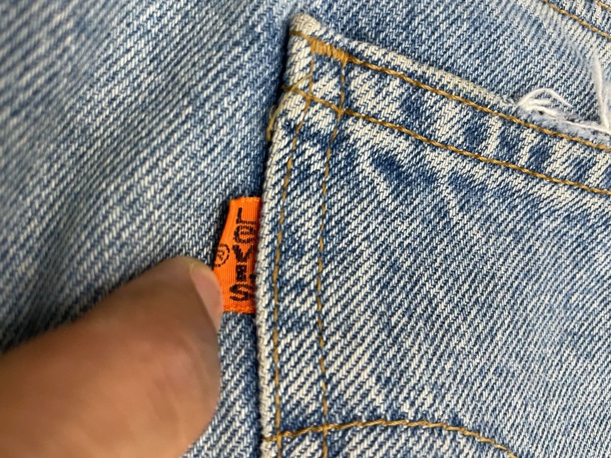 Levi's Levis Orange Tab Local Designer Art Life Selvedge Rework Size US 30 / EU 46 - 24 Thumbnail