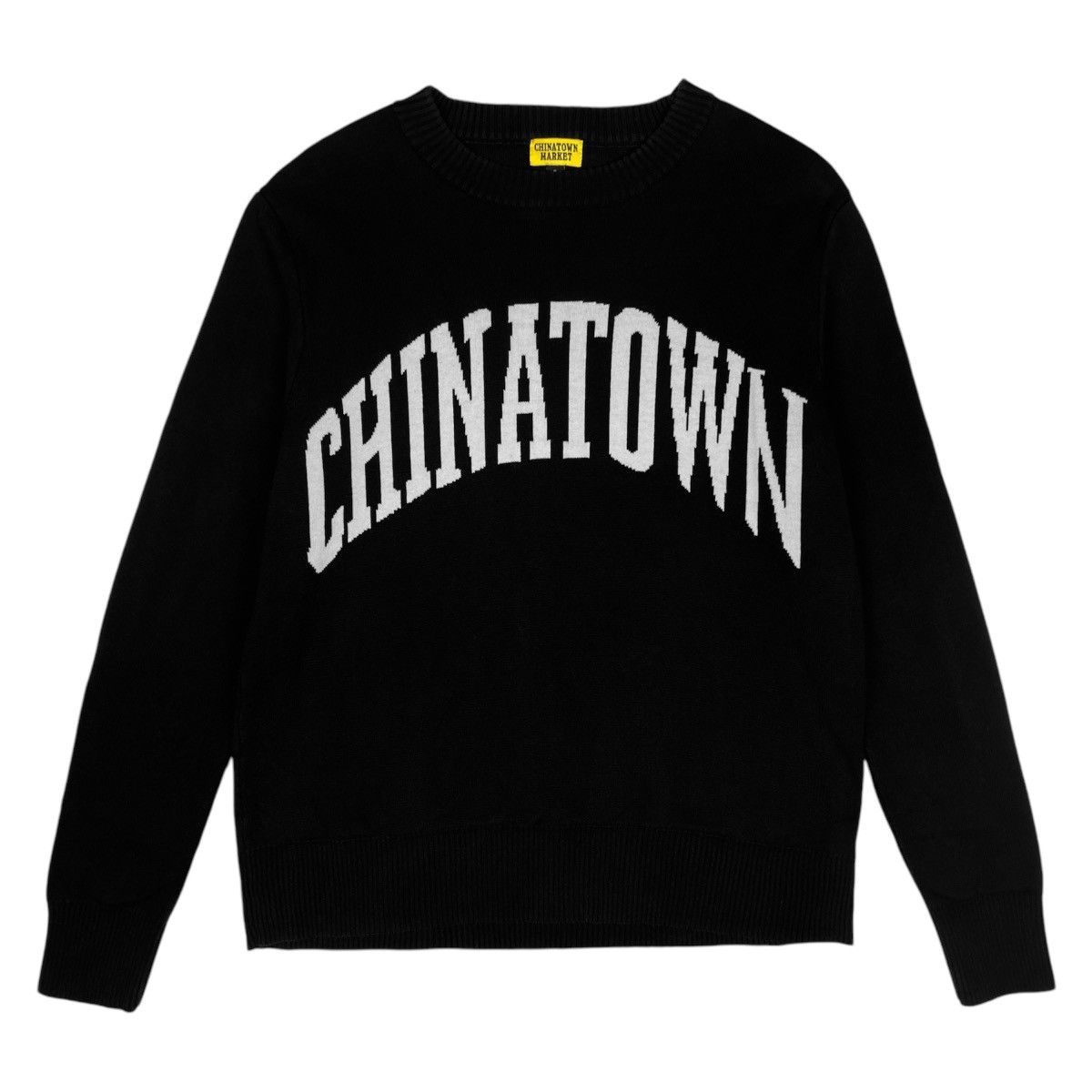 Market Chinatown Market Arch Jacquard Logo Knit Sweater Size US S / EU 44-46 / 1 - 3 Thumbnail