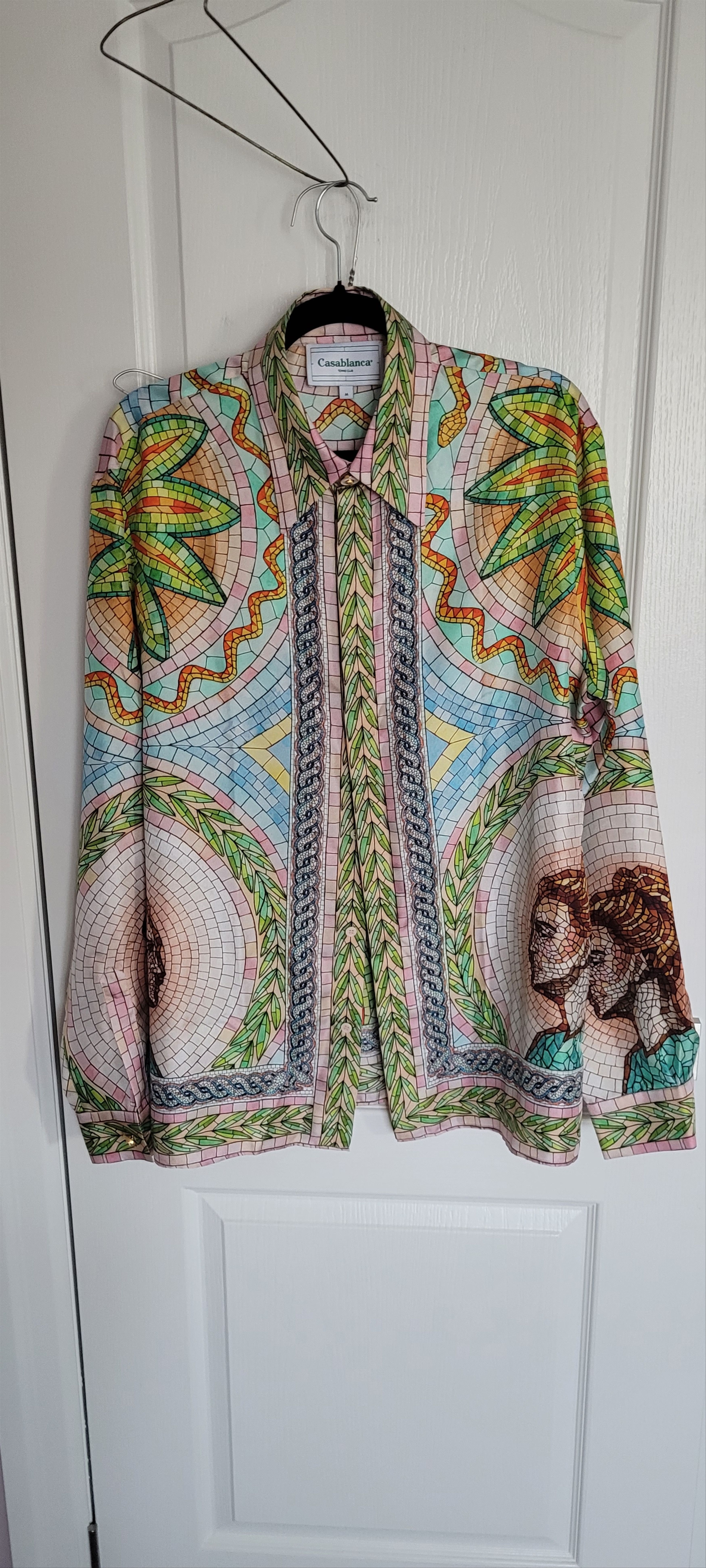 Casablanca Casablanca silk shirt. NWT size medium Size US M / EU 48-50 / 2 - 2 Thumbnail