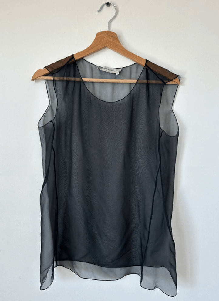 トップス YSL by Tom Ford Silk tank top トップス YSL by Tom Ford Silk tank top Saint Laurent Scoop