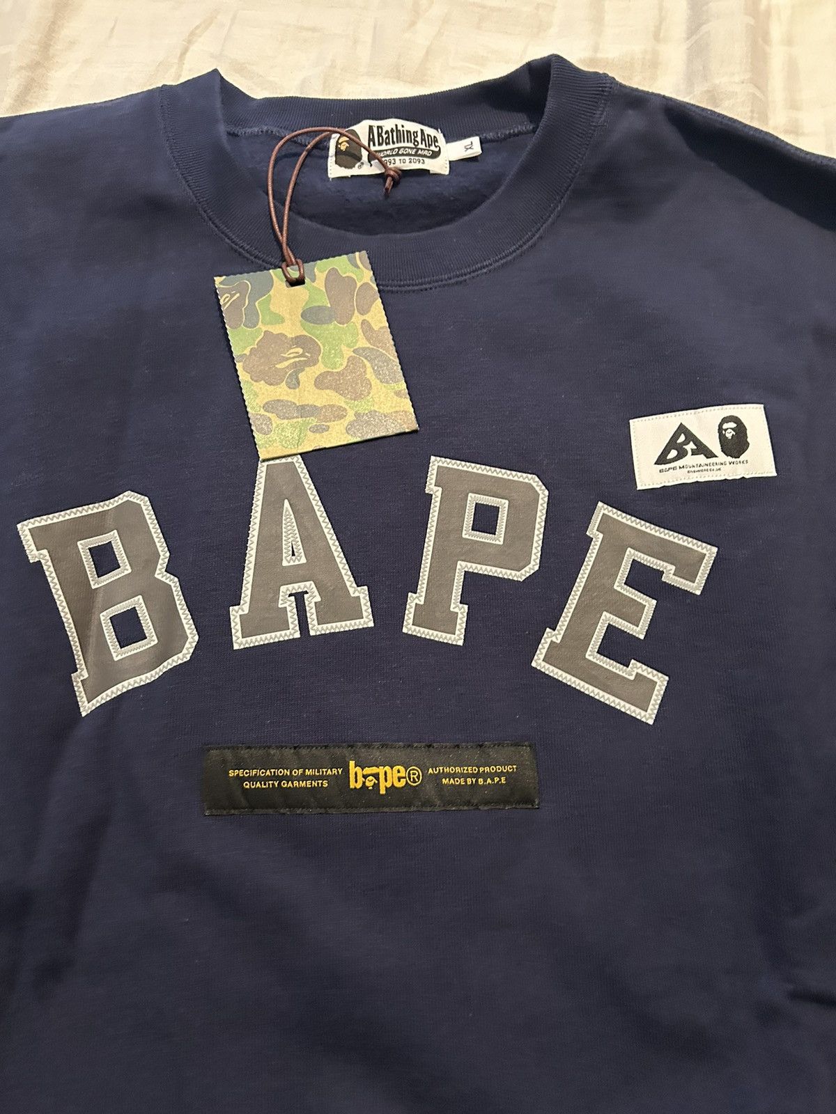 Bape Bape Patches Relaxed Crewneck Size US XL / EU 56 / 4 - 3 Thumbnail