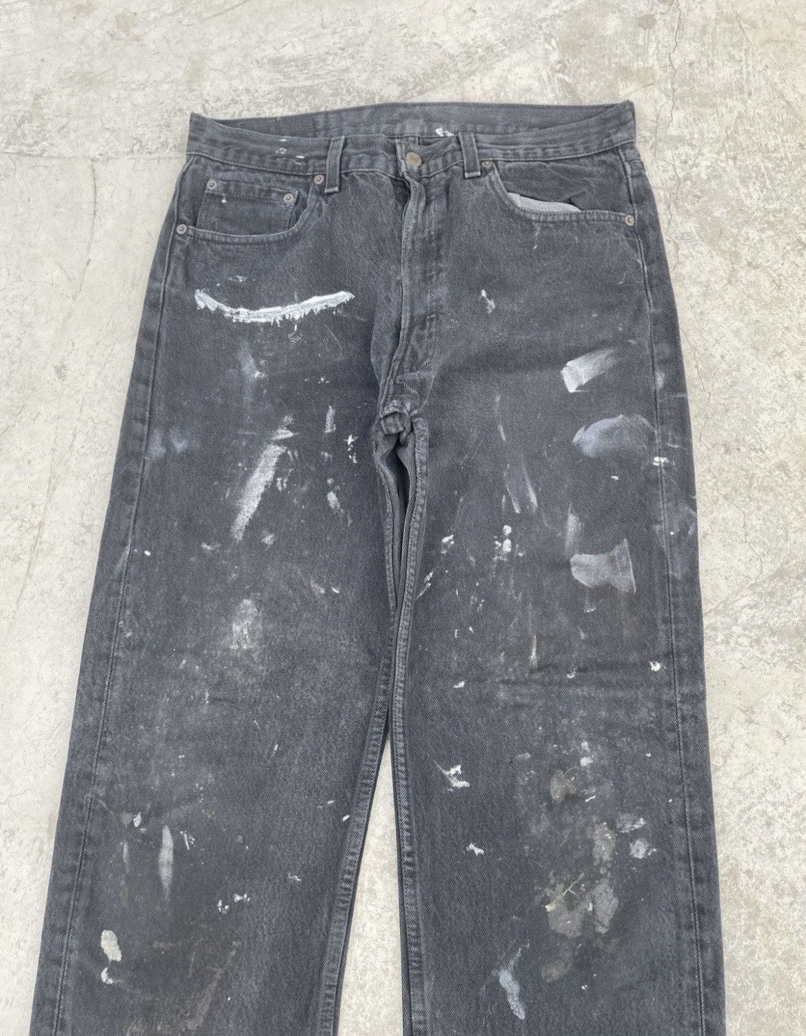 Levi's Vintage 501 brass buttons paper tag pant Size US 33 - 2 Thumbnail